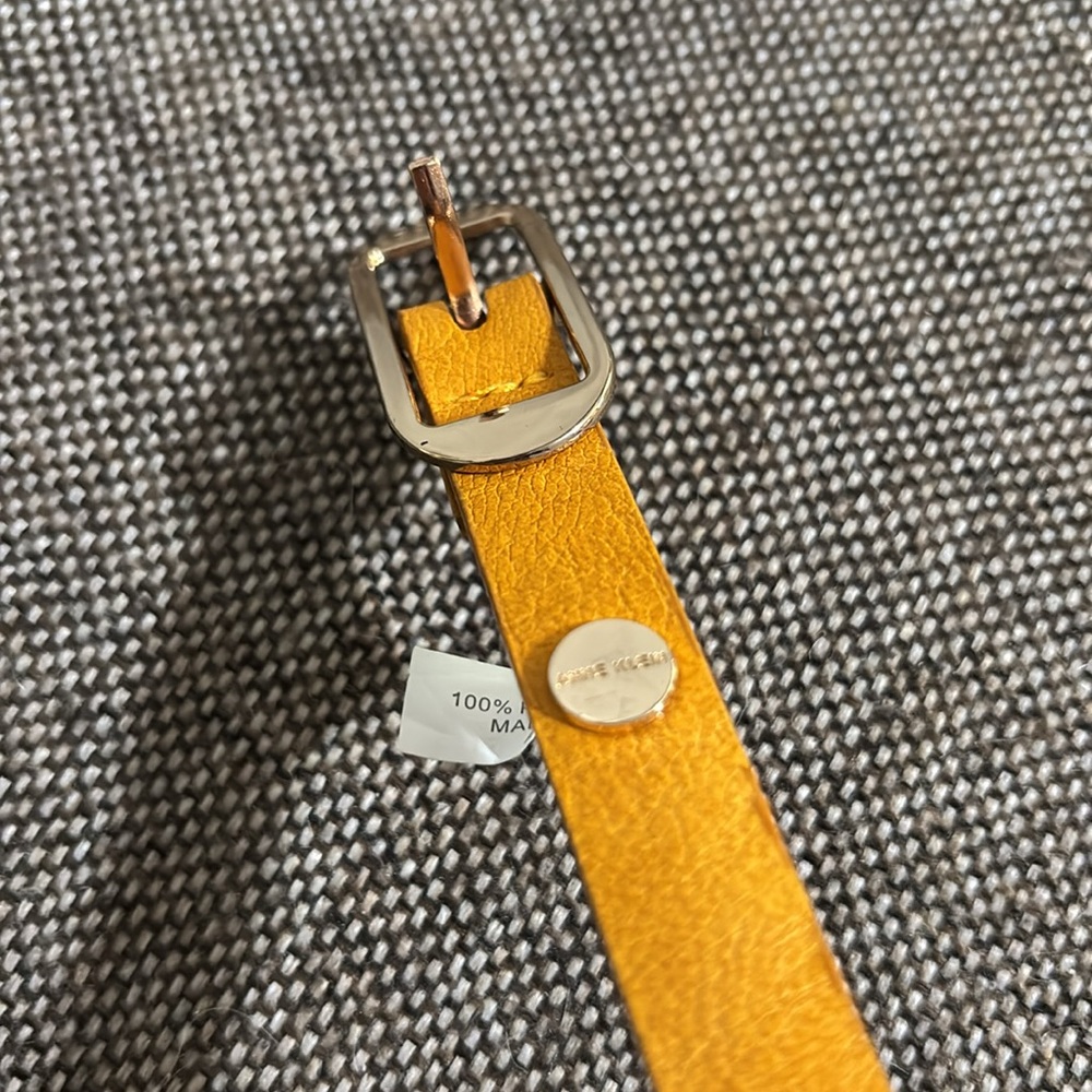 Anne Klein mustard yellow belt, size L/XL. - Picture 11 of 11